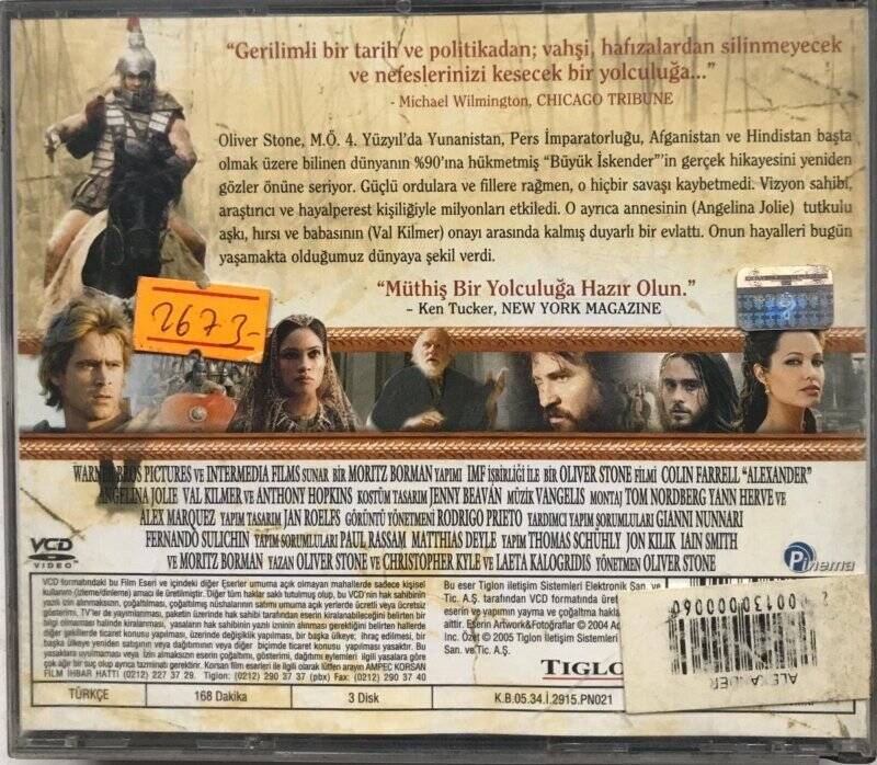 Büyük İskender Alexander VCD Film VCD4655 - 2