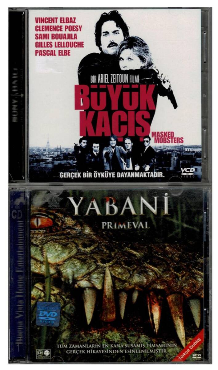 Büyük Kaçış Yabani - 2 Adet VCD Film VCD367 - 1