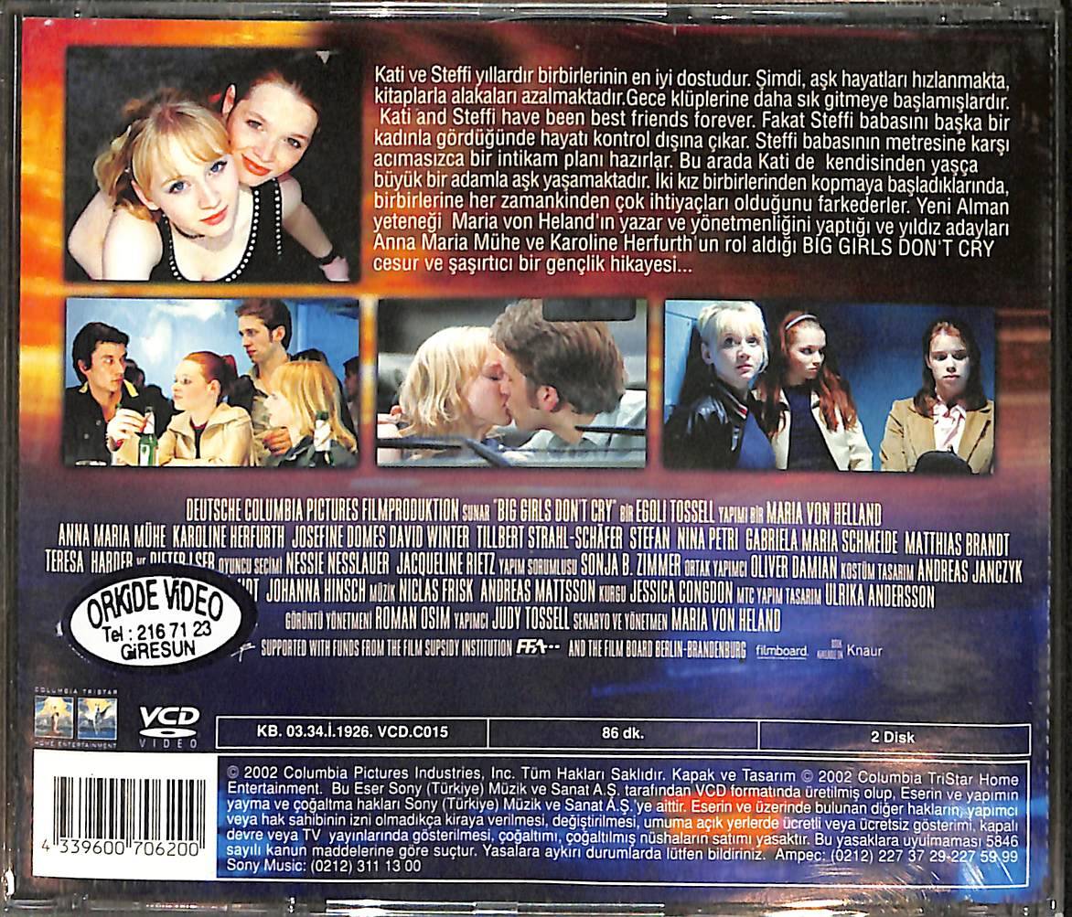 Büyük Kızlar Ağlamaz (Big Girls Don't Cry) VCD Film (İkinci El) VCD25799 - 2