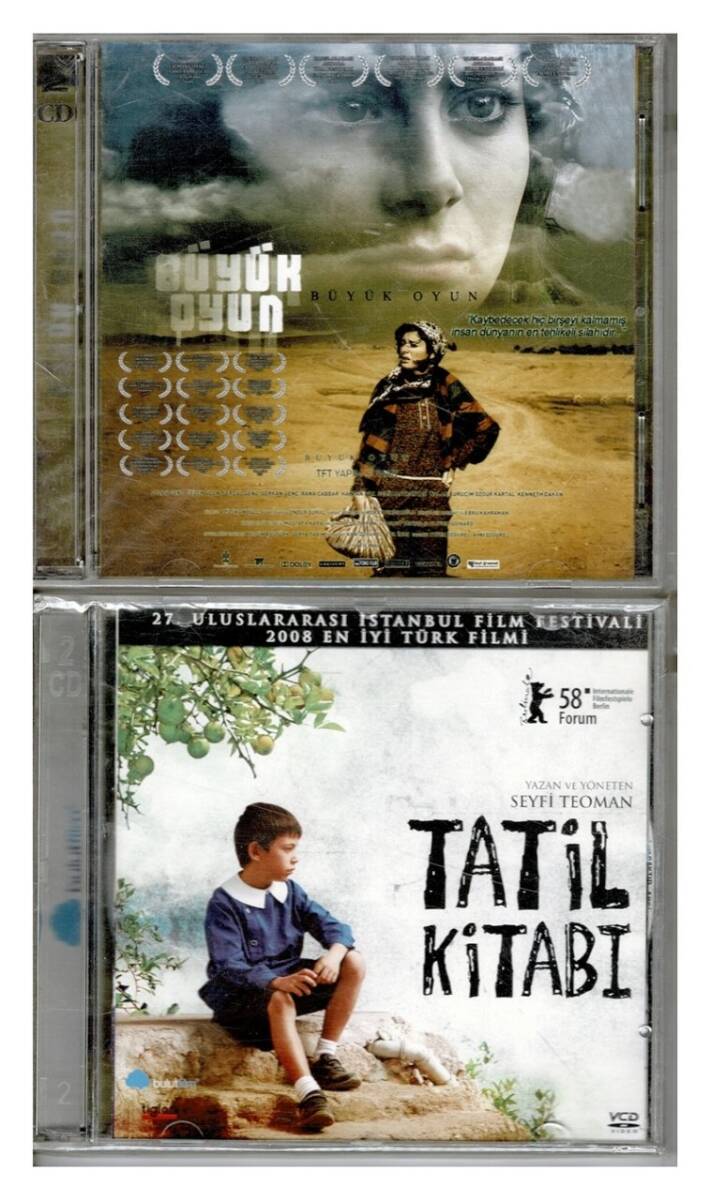 Büyük Oyun Tatil Kitabı 2 Adet VCD Film VCD781 - 1