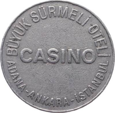 Büyük Sürmeli Oteli Casino Jetonu JTF585 - 1