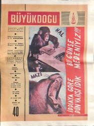 BÜYÜKDOĞU Siyasi edebi haftalık mecmua 22 ARALIK 1950 SAYI40 ( Tıpkıbasımdır ) NDR73864 - Gökçekoleksiyon