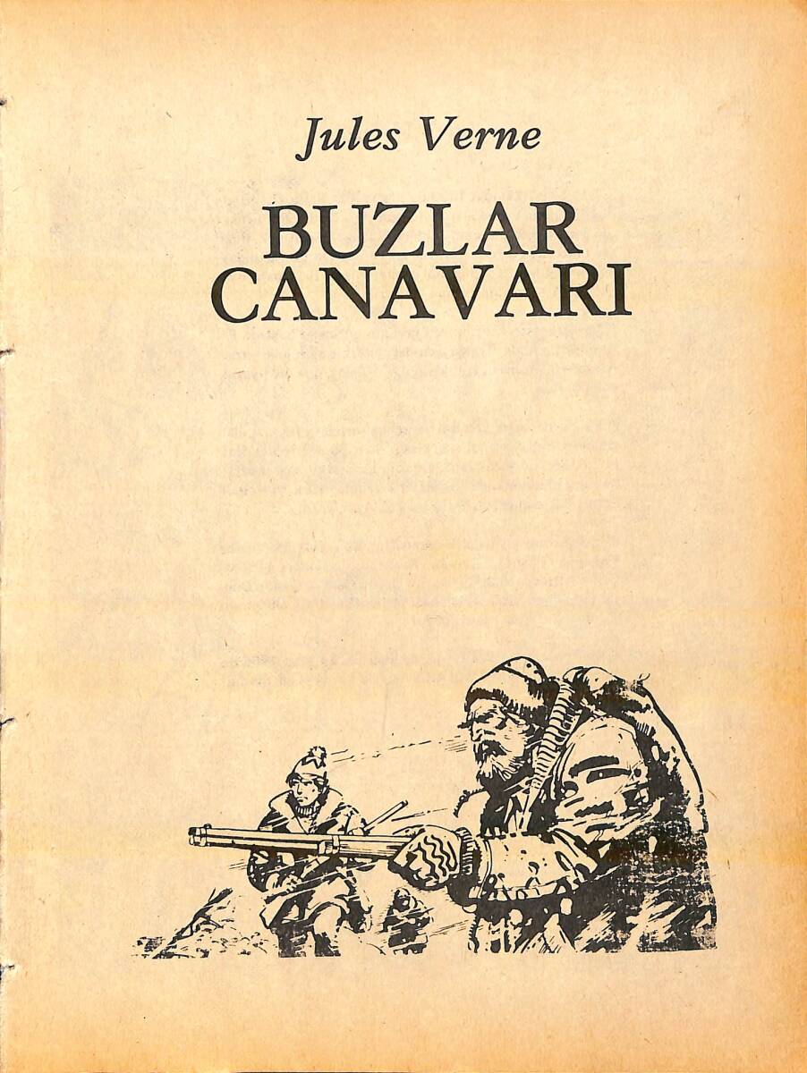 Buzlar Canavarı / Tam Macera (Milliyet Çocuk Çizgi Roman) NDR94059 - 1