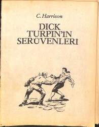C. Harrison - Dick Turpin'in Serüvenleri Çizgi Roman NDR98319 - Gökçekoleksiyon