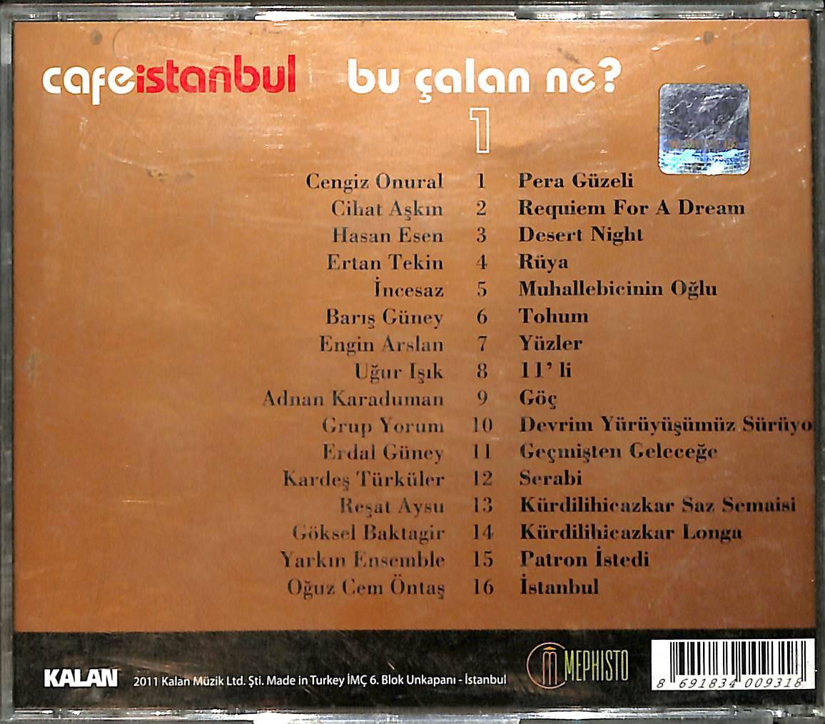 Cafe İstanbul - Bu Çalan Ne 1 CD (İkinci El) CD4018 - 2