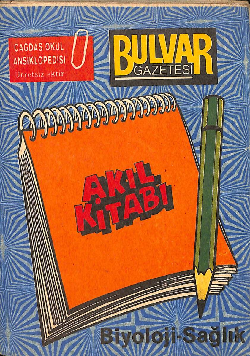 Çağdaş Okul Ansiklopedisi Akıl Kitabı - Biyoloji Sağlık NDR99177 - 1