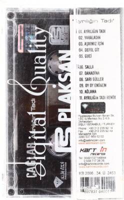 Çağlar - Ayrılığın Tadı Kaset KST4560 - 4