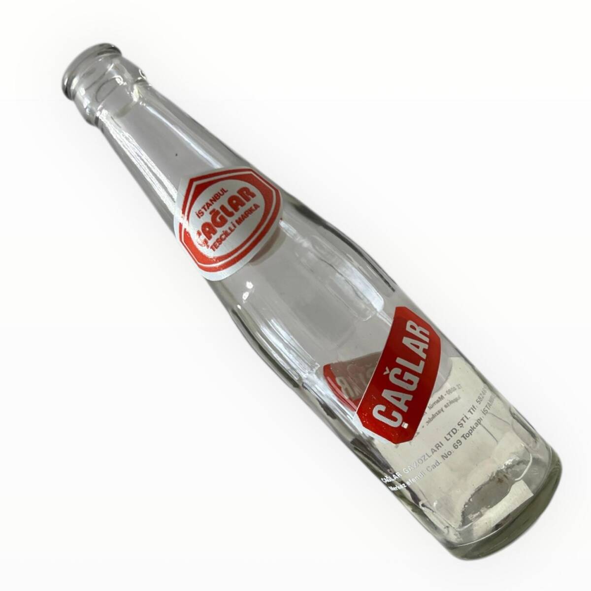 ÇAĞLAR ( İstanbul ) Gazoz Şişesi 25cl Tel 5824699 #CMK1353 - 4