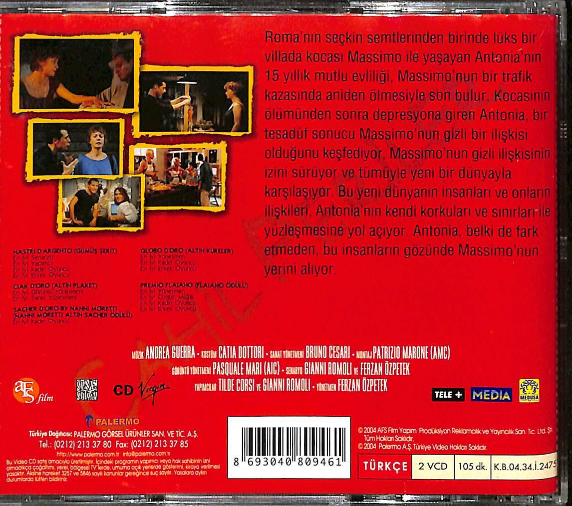 Cahil Periler – Le fate ignoranti (2001) Orijinal VCD Film VCD28318 - 2