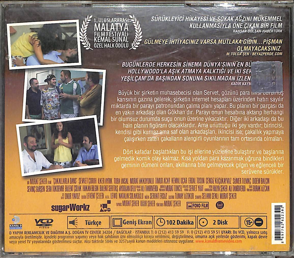 Çakallarla Dans VCD Film (İkinci El - 10/7.5) VCD26433 - 2