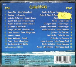 Calientissimo Merengue,Bachata,Salsa CD (İkinci El) CD5287 - 2