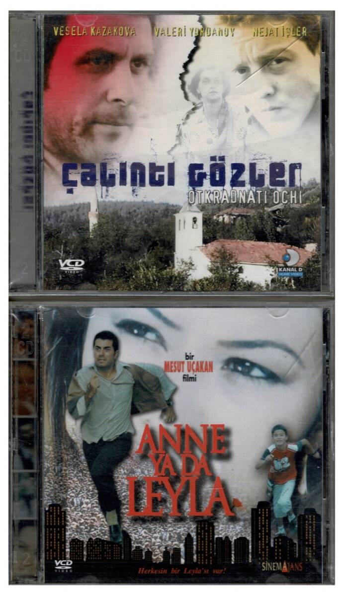 Çalıntı Gözler Anne Ya Da Leyla - 2 Adet VCD Film VCD1227 - 1