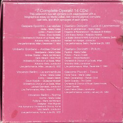 Callas - Legendary Performance CD (İkinci El) CD4873 - 2
