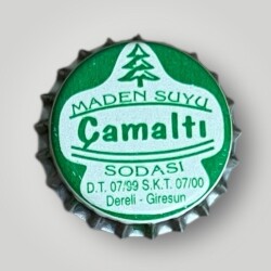 ÇAMALTI Maden Suyu ve Sodası Basılmamış Gazoz Kapağı CMK1-1192 - 3