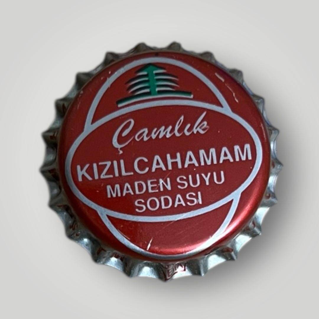 ÇAMLIK KIZILCAHAMAM Maden Suyu Sodası Basılmamış Gazoz Kapağı CMK1-1194 - 1