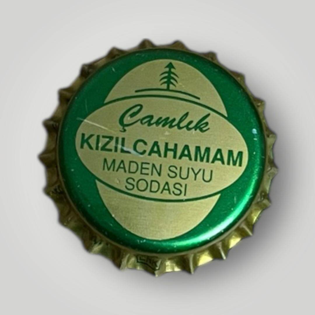 ÇAMLIK KIZILCAHAMAM Maden Suyu Sodası Basılmamış Gazoz Kapağı CMK1-1193 - 1