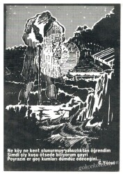 Can Yücel Şiirli Kartpostal KRT2432 - Gökçekoleksiyon