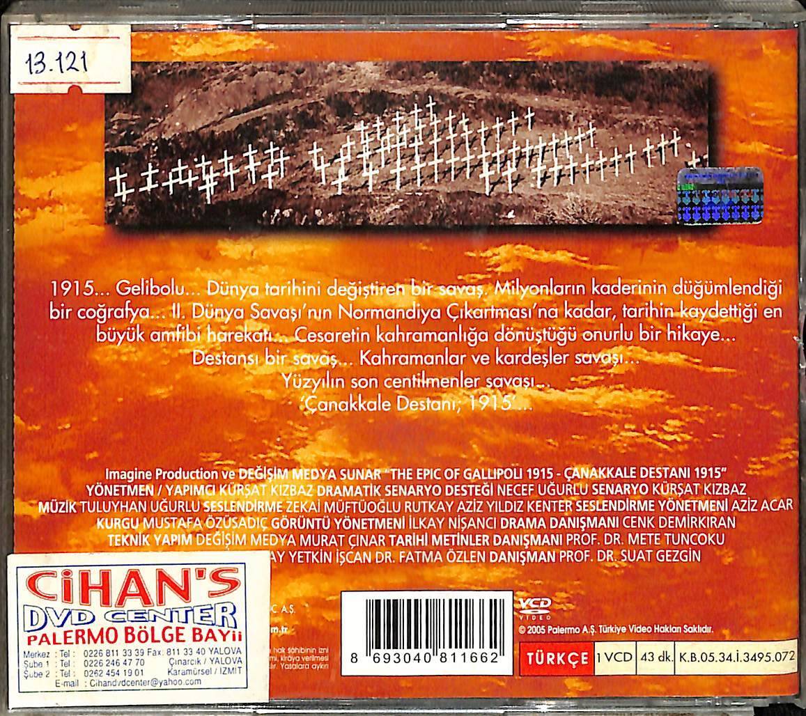 Çanakkale Destanı 1915 VCD Film VCD14564 - 2