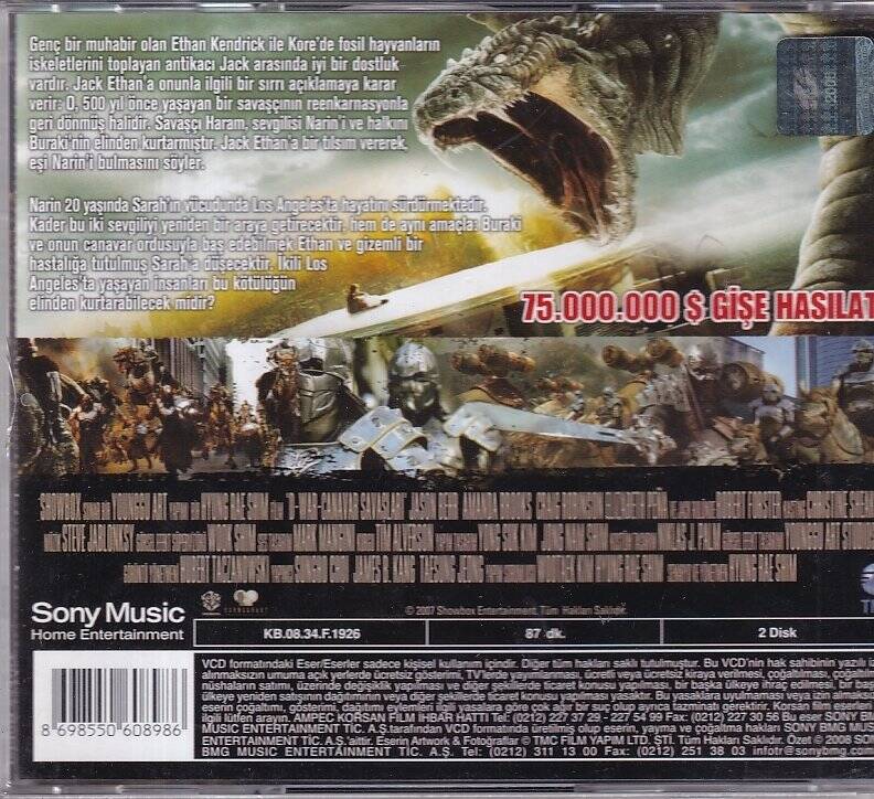 Canavar Savaşları D- war VCD Film VCD9775 - 2
