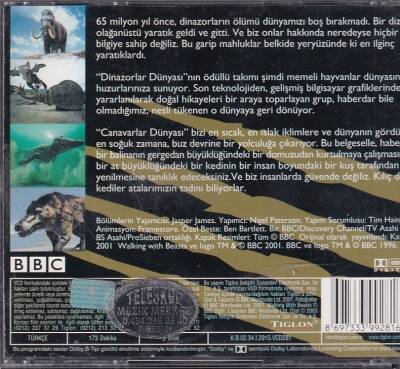Canavarlar Dünyası (Belgesel) VCD Film VCD10221 - 2