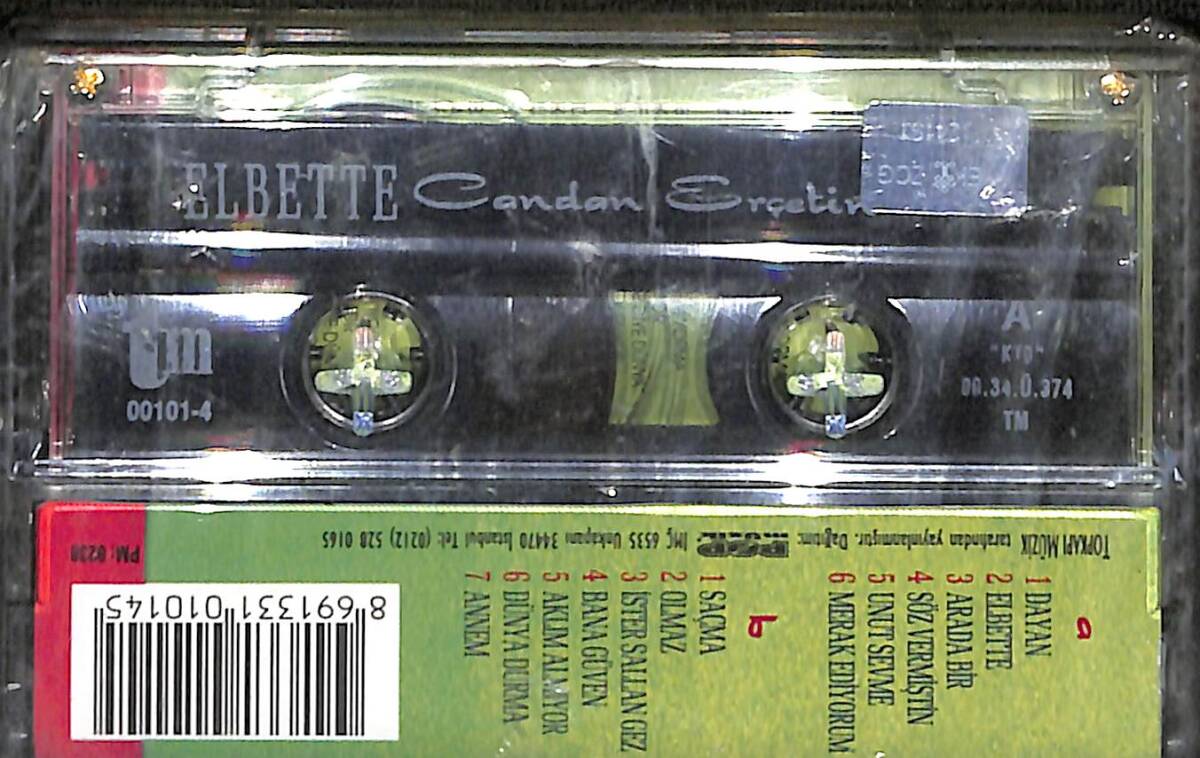 Candan Erçetin – Elbette Orijinal Kaset (SIFIR) * Topkapı Müzik - 2000 * KST31183 - 2
