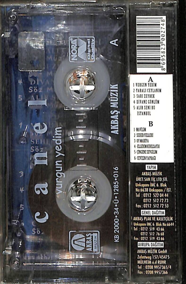 Canel - Vurgun Yedim Kaset (İkinci El) KST28387_Kopya(1) - 2