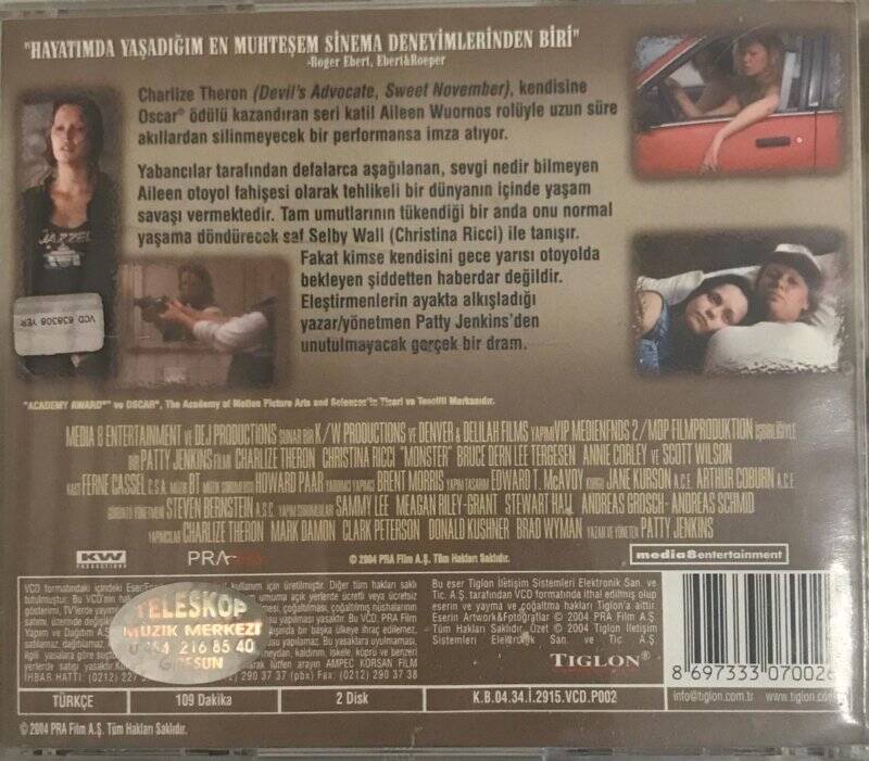 Cani Monster VCD Film VCD6701 - 2