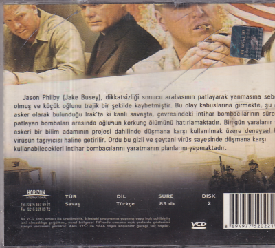 Canlı Bomba Time Bomb VCD Film VCD11015 - 2