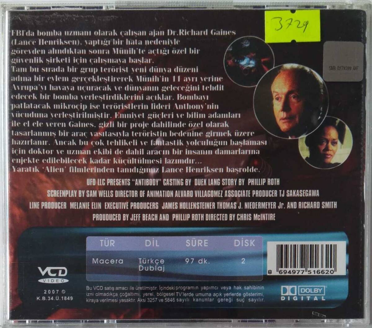 Canlı Bomba VCD Film VCD6558 - 2