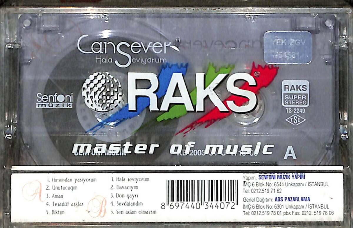 Cansever - Hala Seviyorum Kaset (Sıfır Kaset) KST29459 - 2