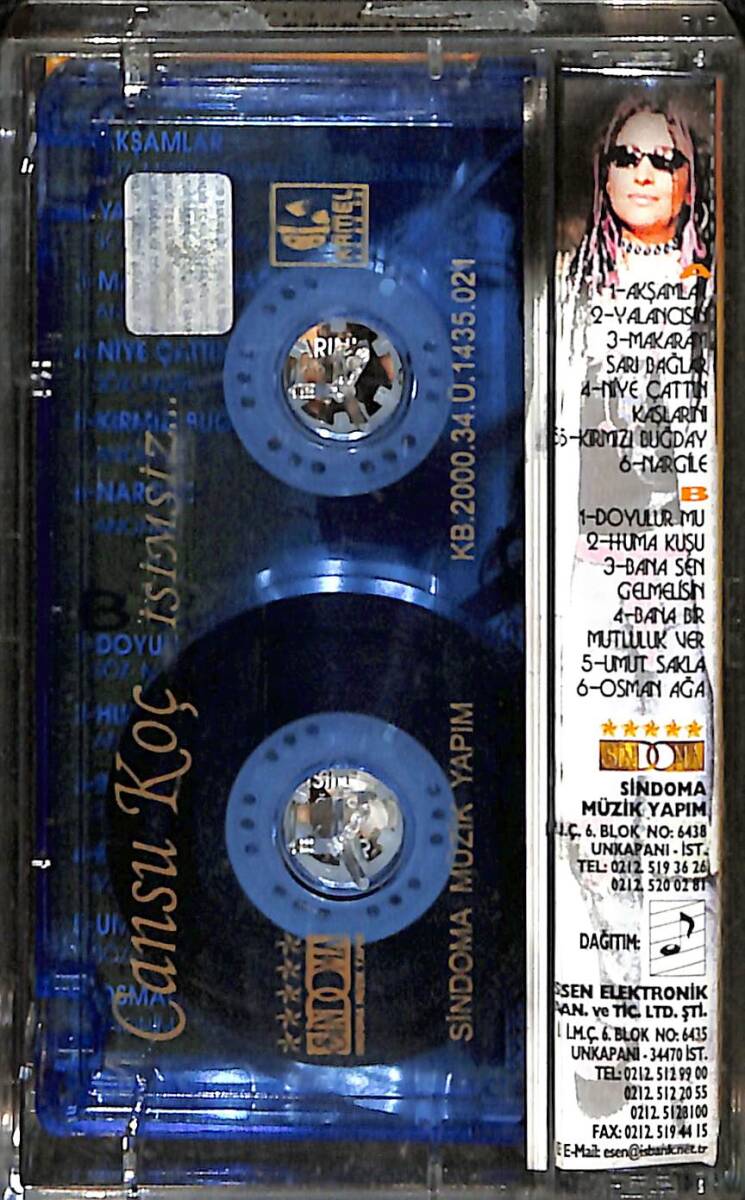 Cansu Koç - İsimsiz Kaset (İkinci El) KST26897 - 2