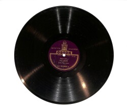 Vedia Rıza Hanım - Issız Gicenin / Sevdası Henüz TAŞ PLAK (10/7) PLK23511 - Gökçekoleksiyon