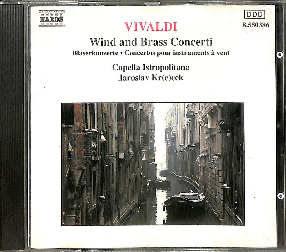 Capella Istropolitana, Jaroslav Kr(e)cek ‎- Wind And Brass Concerti CD (İkinci El) CD4831 - 1