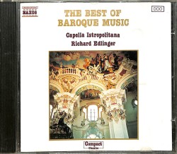 Capella Istropolitana - Richard Edlinger ‎- The Best Of Baroque Music CD (İkinci El) CD3830 - 1