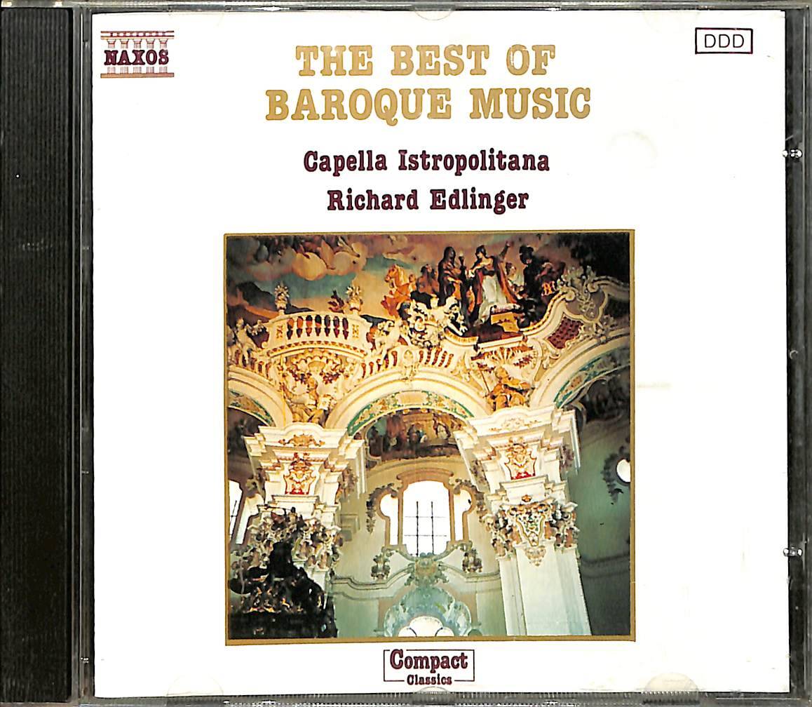 Capella Istropolitana - Richard Edlinger ‎- The Best Of Baroque Music CD (İkinci El) CD3830 - 1