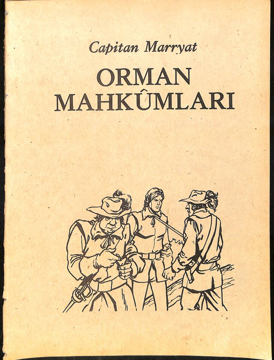 Capitan Marryat - Orman Mahkumları Çizgi Roman NDR98303 - 1