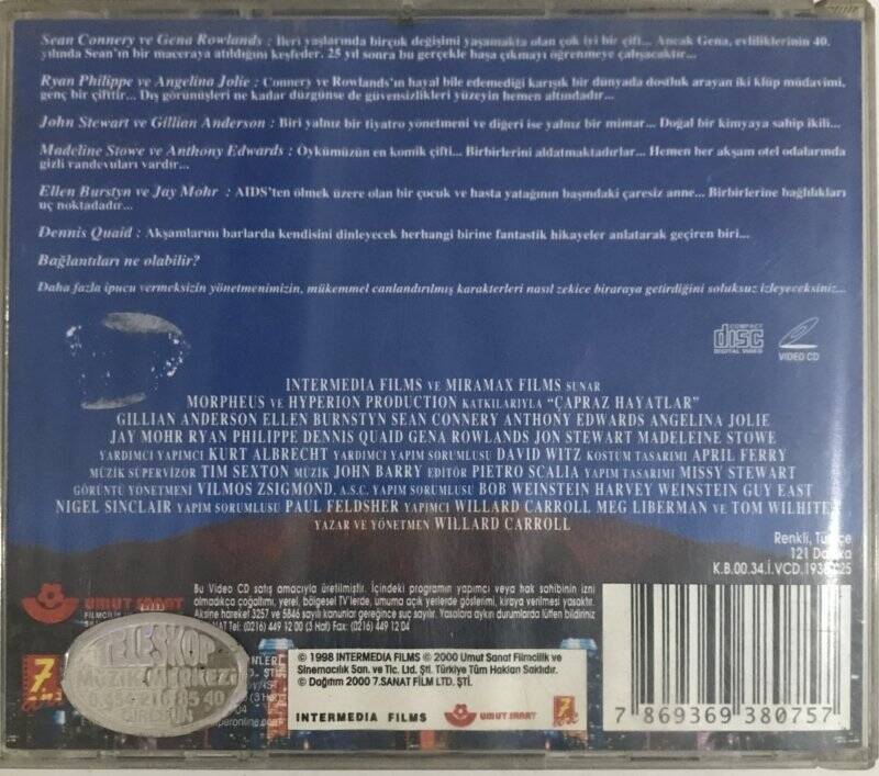 Çapraz Hayatlar VCD Film VCD7939 - 2