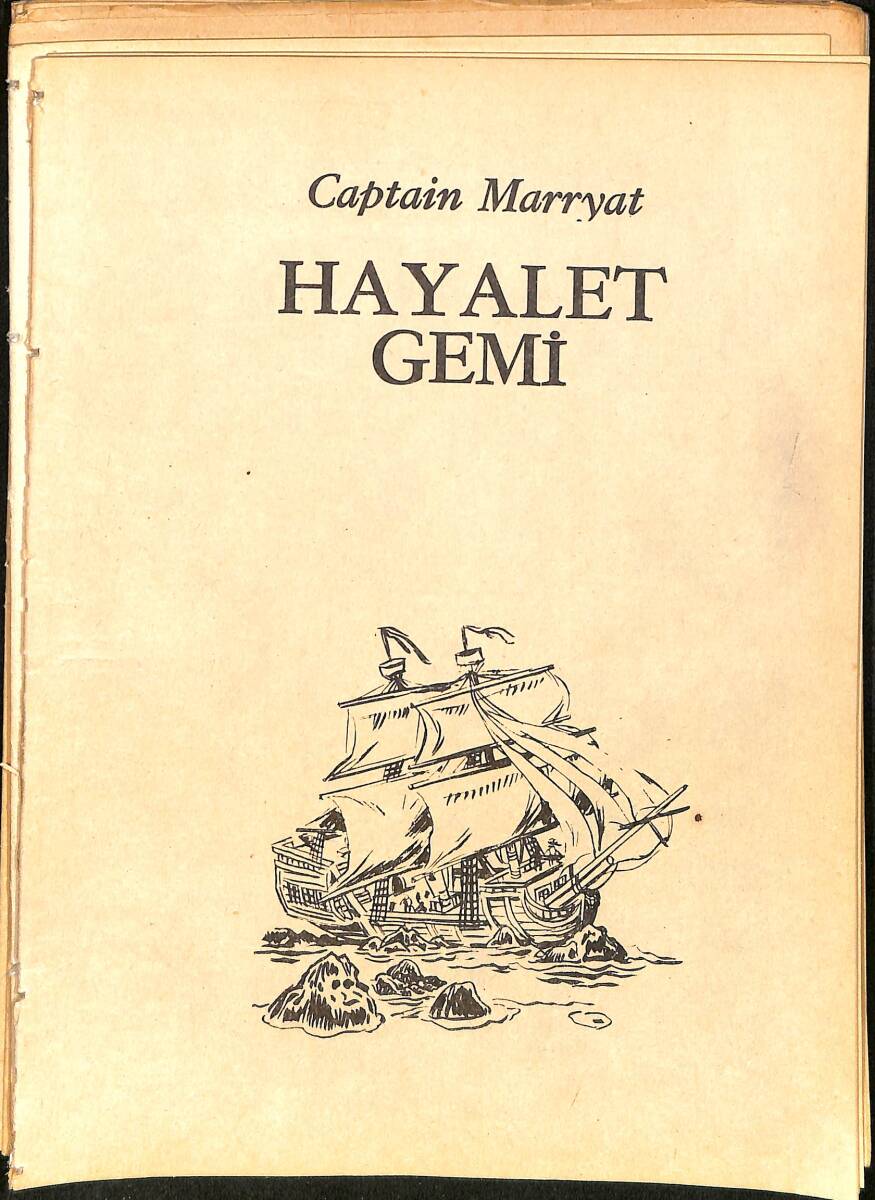 Captain Marryat - Hayalet Gemi Çizgi Roman NDR98312 - 1