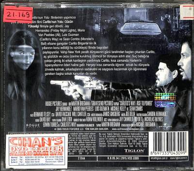 Carlito`nun Yolu Gücün Yülselişi VCD Film VCD16750 - 2