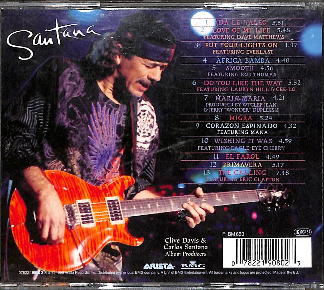 Carlos Santana - Supernatural CD (İkinci El) CD5391 - 2