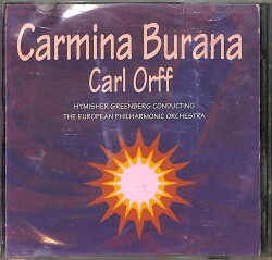 Carmina Burana - Carl Orff CD (İkinci El) CD5664 - Gökçekoleksiyon