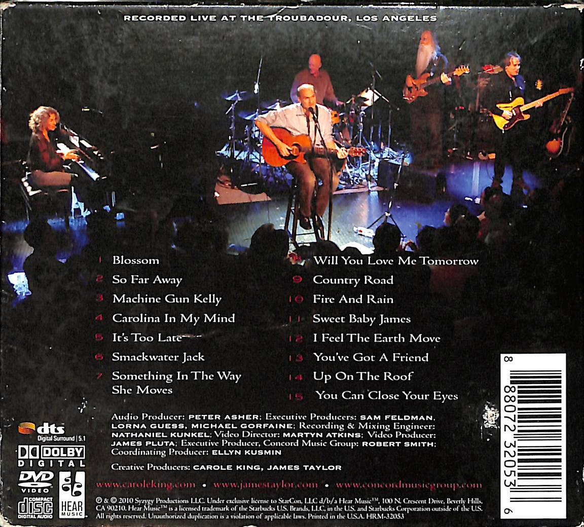 Carole King & James Taylor – Live at the Troubadour CD (İkinci El) CD5276 - 2