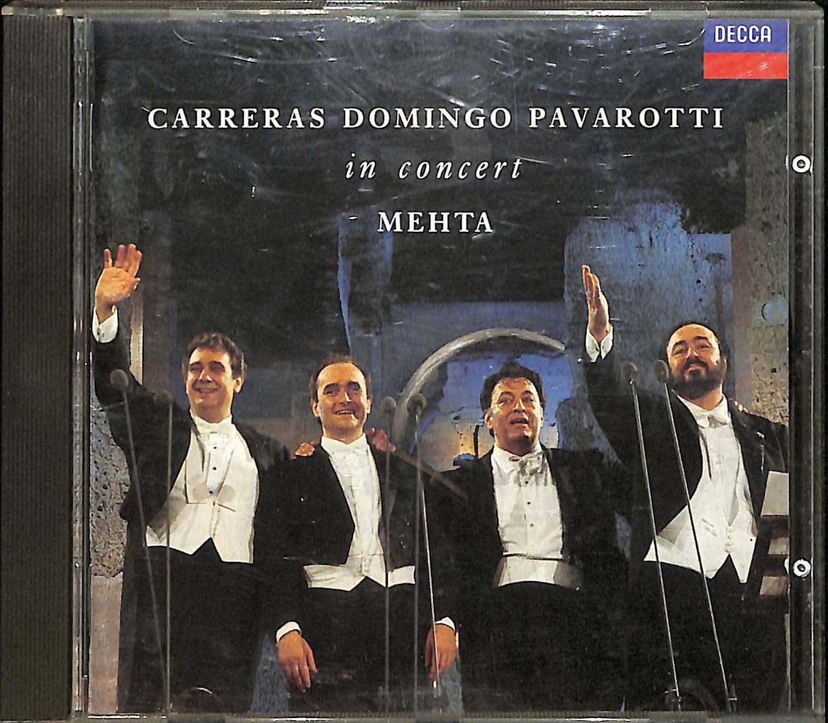 Carreras Domingo Pavarotti Mehta In Concert CD (İkinci El) CD4976 - 1