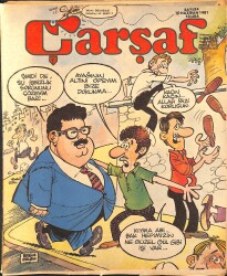 Çarşaf Mizah Dergisi 10 Haziran 1981 Sayı:24 NDR96596 - Gökçekoleksiyon