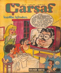 Çarşaf Mizah Dergisi 11 Aralık 1985 - Sayı: 50 NDR98829 - Gökçekoleksiyon