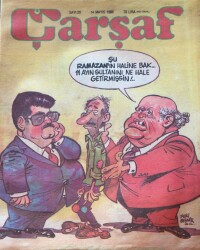 Çarşaf Mizah Dergisi 14 Mayıs 1986 Sayı20 NDR16065 - Gökçekoleksiyon