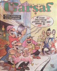 Çarşaf Mizah Dergisi 19 Ağustos 1987 Sayı34 NDR16106 - Gökçekoleksiyon