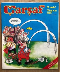 Çarşaf Mizah Dergisi 20 Ekim 1976 Sayı 45 - Gökçekoleksiyon