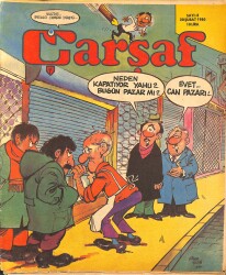 Çarşaf Mizah Dergisi 20 Şubat 1980 Sayı:8 NDR96599 - Gökçekoleksiyon