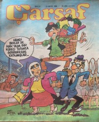 Çarşaf Mizah Dergisi 21 Mayıs 1986 Sayı21 NDR16063 - Gökçekoleksiyon
